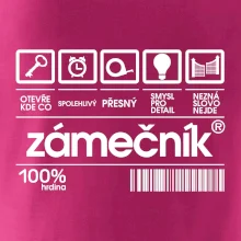 Čárový kód - zámečník