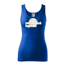 Volejbalová legenda - bílé písmo