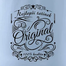 Vintage nejlepší tatínek 100% kvalita