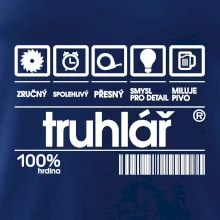 Čárový kód truhlář Čárový kód truhlář