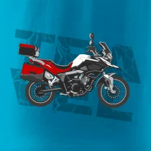 Cestovní enduro červená