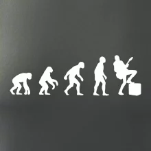 Evoluce kytarista - noha na kombu