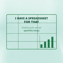 Spreadsheet na spotřebu kávy