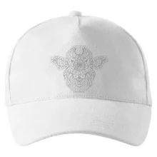 Steampunk včela černobílá