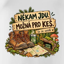Někam jdu možná pro keš turistické boty