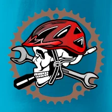 Lebka biker opravář