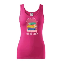 Holka, která miluje čtení