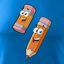 Parové triko - Tužka a guma