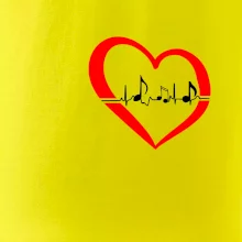 Moje srdce bije pro hudbu - srdce malé