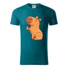 Kapybara s palcem nahoru