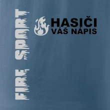 Hasiči REFLEXNÍ (oheň, Firesport, název sboru - vlastní nápis)