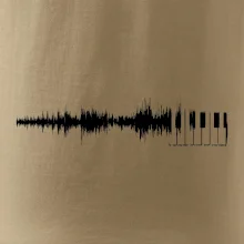 Piano ekg - průběh skladby