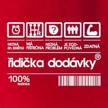 Čárový kód - řidička dodávky