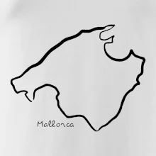 Mallorca - obrys ostrova