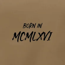 Born in - Římské číslo 1966