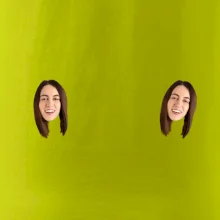 Vtipný dárek - potisk na bradavky