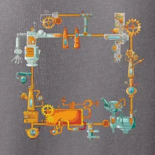 Steampunk barevná sestava