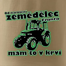 Od narození zemědělec, mám to v krvi - Jméno