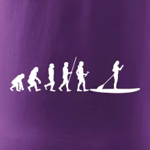 Evoluce paddleboard žena