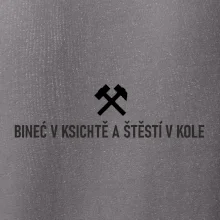BINEĆ V KSICHTĚ A ŠTĚSTÍ V KOLE﻿