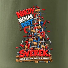 Nikdy nemáš dost svěrek - vysoká věž truhlářských svěrek