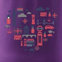 Anglie symboly srdce