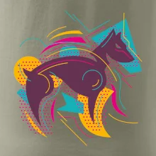 Pes abstrakce hubený