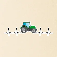 Traktor barevný ekg