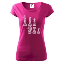 Šachové figurky kreslené