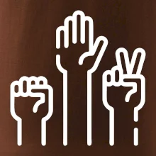 Kamen nůžky papír ikony