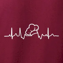 EKG kuchařská čepice