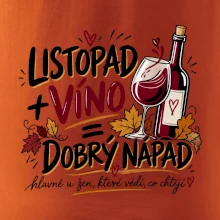 Listopad a víno je dobrý nápad