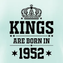 Kings are born in 1952