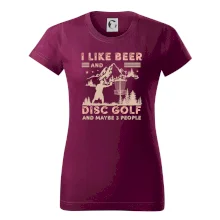 I like beer and disc golf