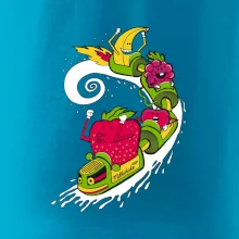 Milkshake vlak kreslený (Pecka design)