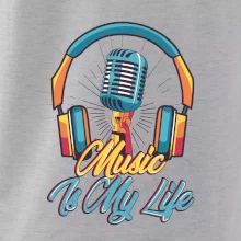 Music is my life sluchátka