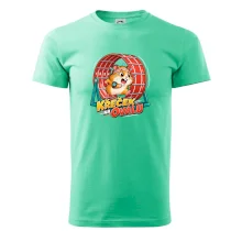 Běžecký křeček na oválu