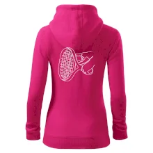 Tenisová raketa jednim tahem