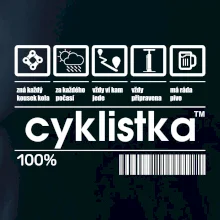 Čárový kód - Cyklistka
