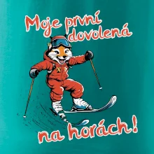 Moje první dovolená na horách hnědá  liška