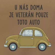 U nás doma je veterán pouze toto auto zelené