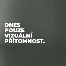 DNES POUZE VIZUÁLNÍ PŘÍTOMNOST.