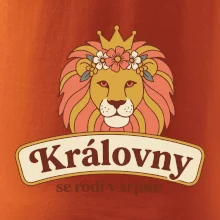 Královny se rodí v srpnu  - barevný lev