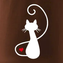 Zamilovaná kočka zpředu