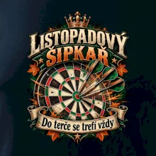 Listopadový šipkař mistr terče