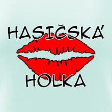 Hasičská holka - pusa