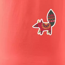 Folklor na prsu liška