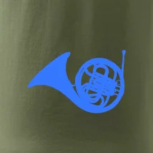 Blue French Horn