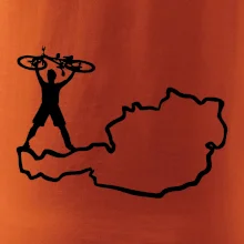Cyklista - Mapa Rakouska