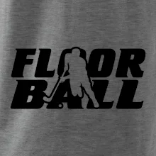 Floorball nápis rovný
